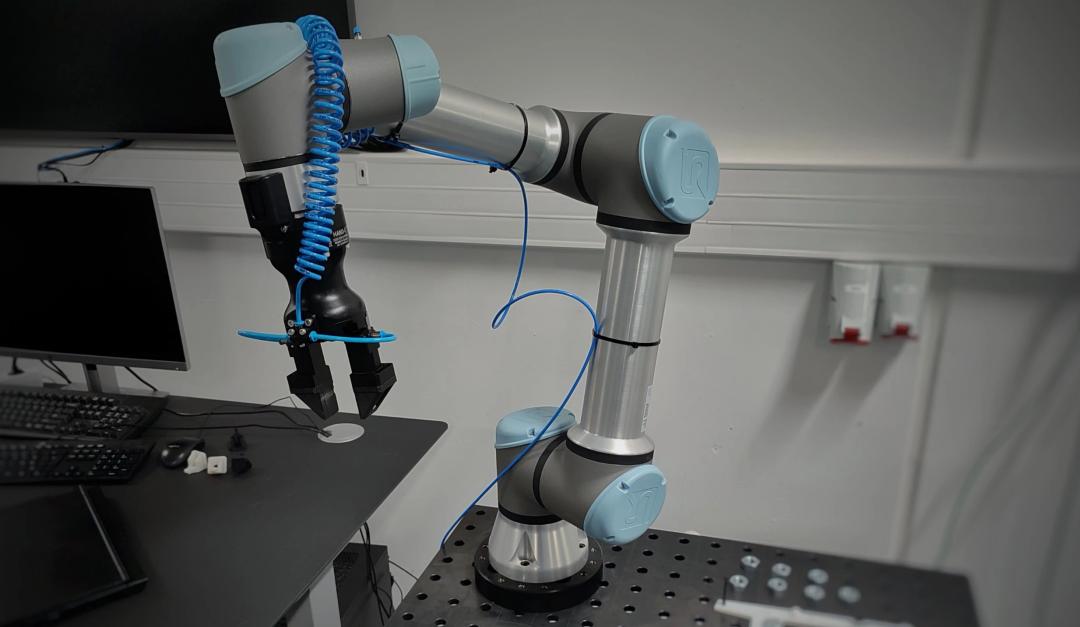 Adaptable Impedance Learning for UR5 Robotic Manipulator